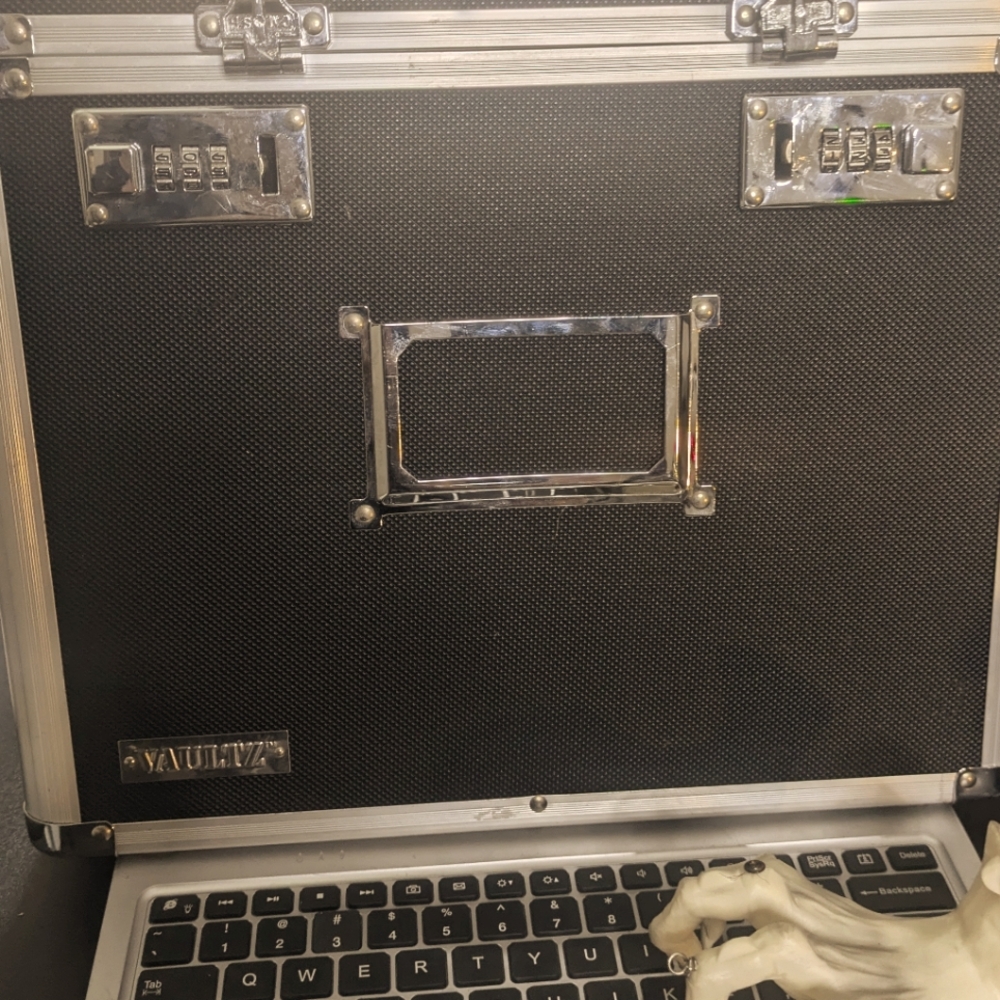 Vaultz safe box legal documents size tall.
